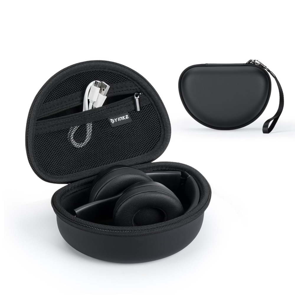BEATS SOLO 4/BEATS SOLO 3 COMPATIBLE Hardshell Portable Travel Storage Bag-BLK